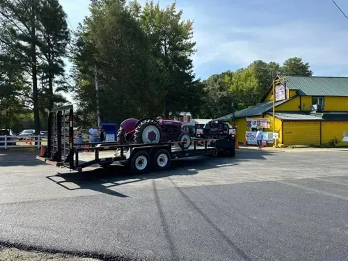 gmtp loads up the little purple tractor for the winner