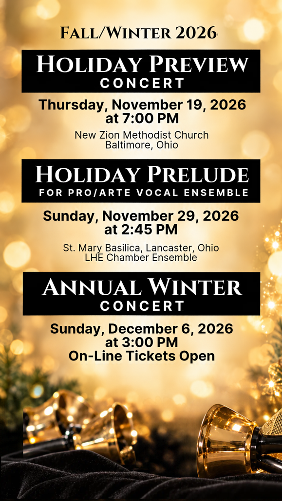 Lancaster Handbell Ensemble Winter Concert 2025