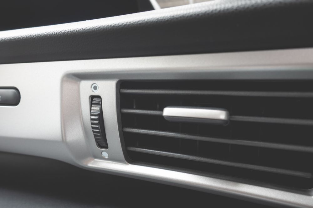 A Close Up of an Air Vent in a Car — Allan Ross Mechanical Repairs in Charmhaven, NSW