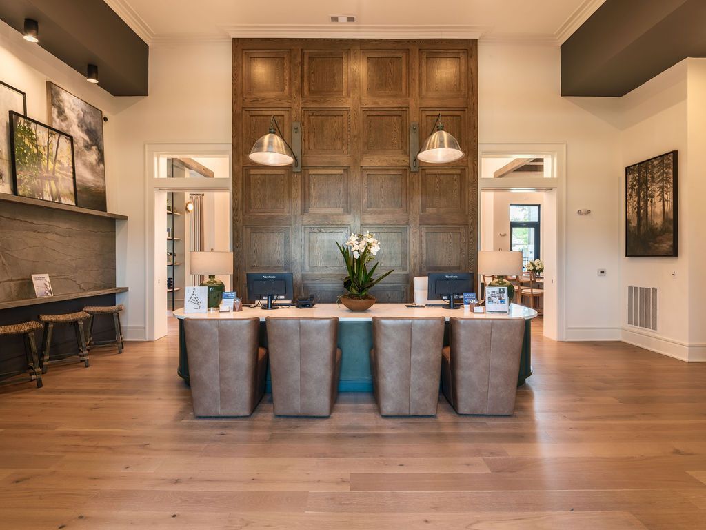 Community lounge at Preserve at Heartwood in Richmond Hill, GA.