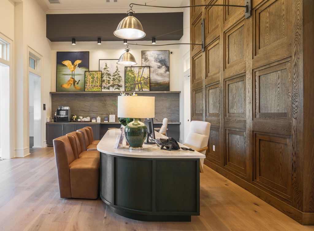 Lounge at Preserve at Heartwood in Richmond Hill, GA.