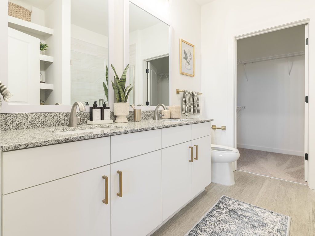 Vanity at Preserve at Heartwood in Richmond Hill, GA.