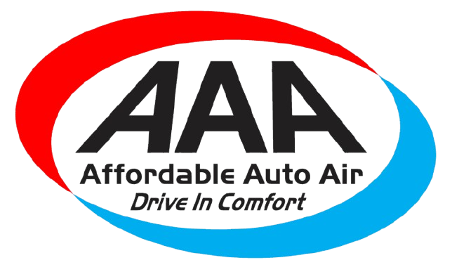 Logo for Affordable Auto Air. Features 