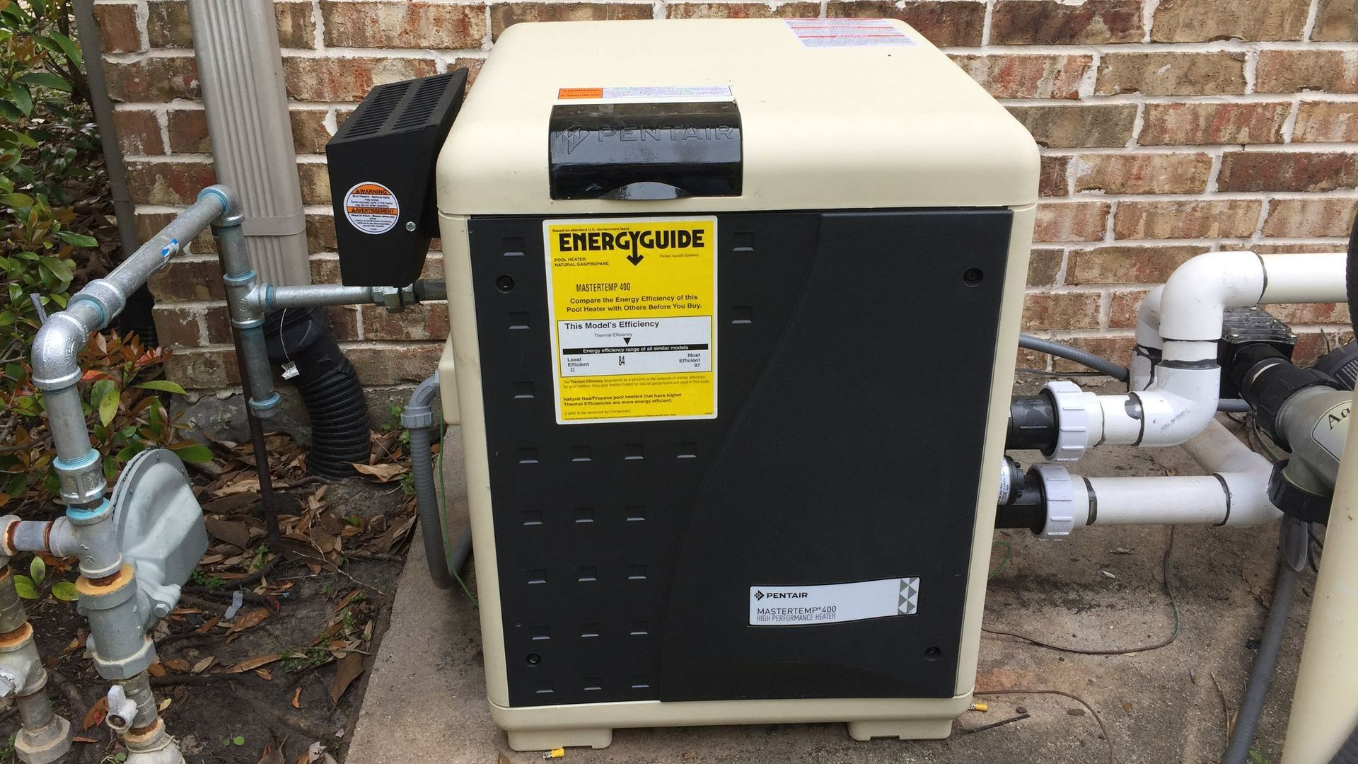 Turn up the Heat Pentair MasterTemp 400 Pool Heater