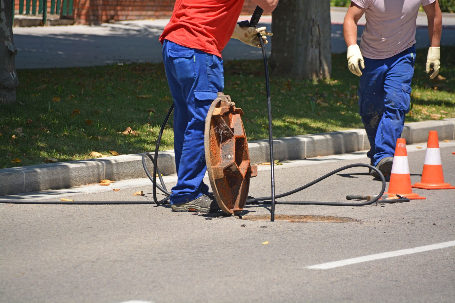 Sewer manholes