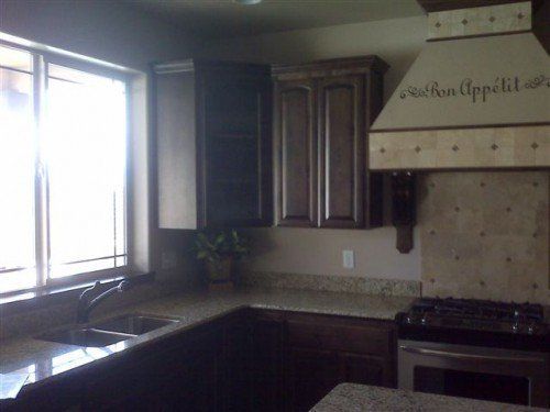 Countertop Brown — Medford, OR — Gary Smith Custom Cabinet Shop