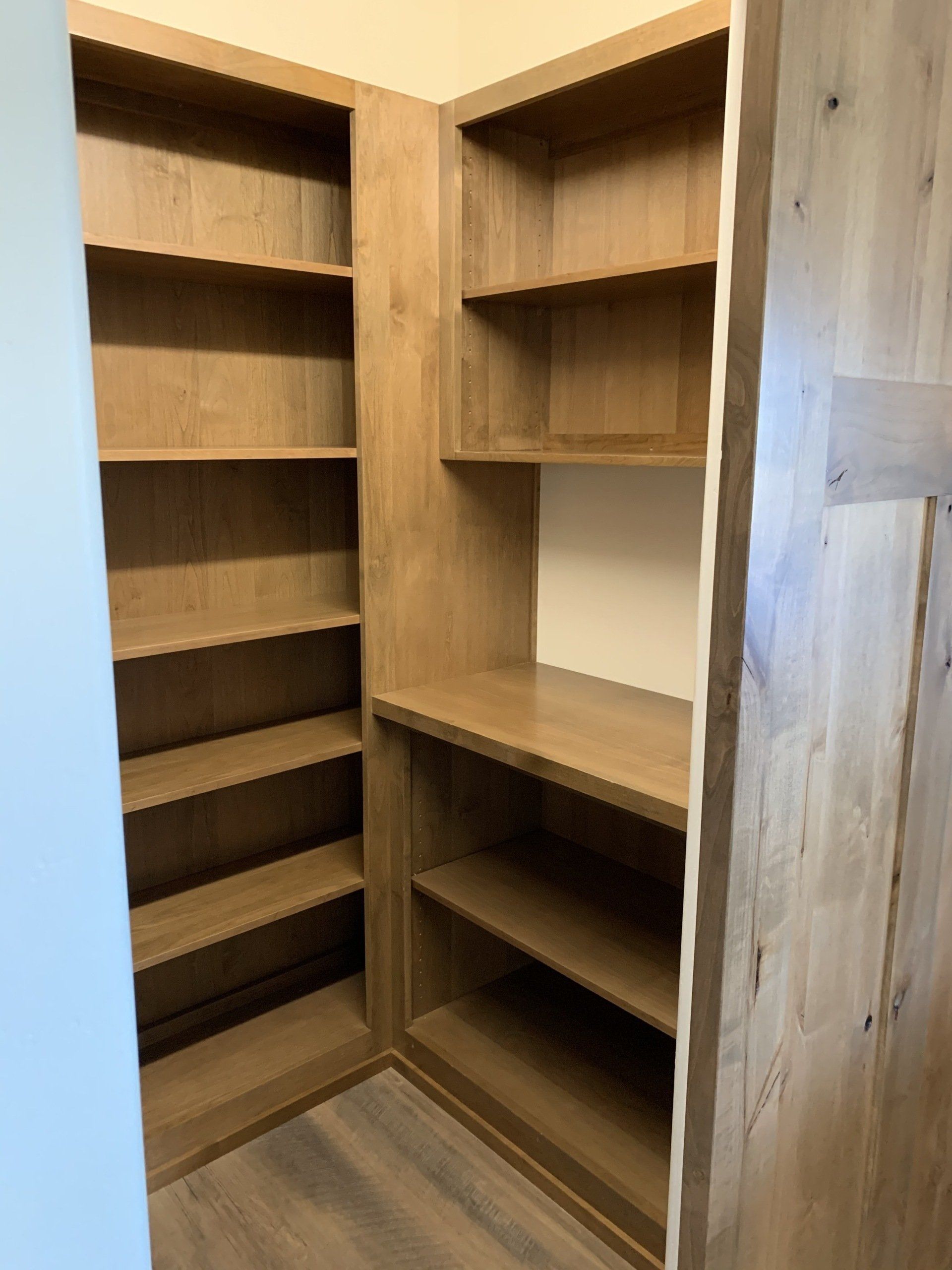 Shelve Side — Medford, OR — Gary Smith Custom Cabinet Shop