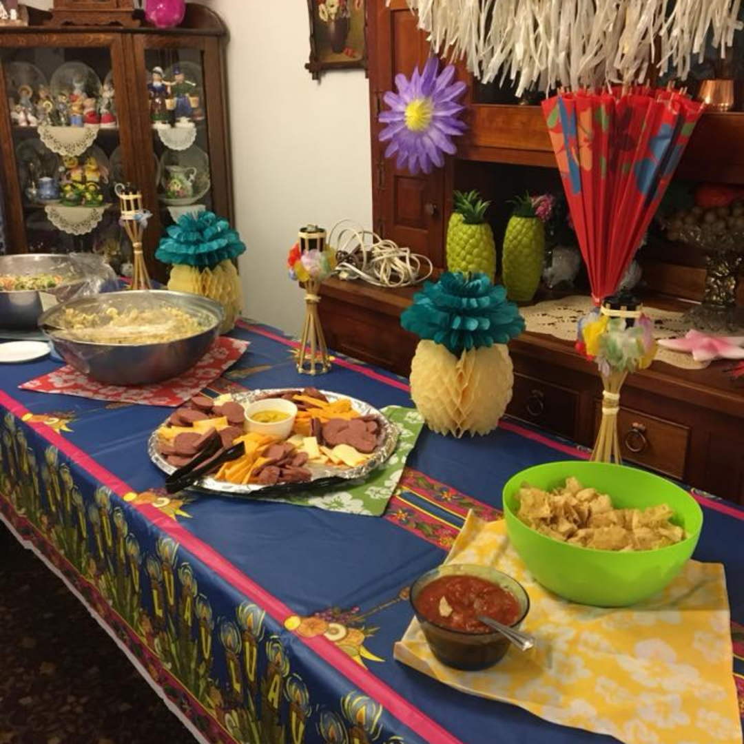 Party, social events, food, fun time, Getz Personal Care Home, activities