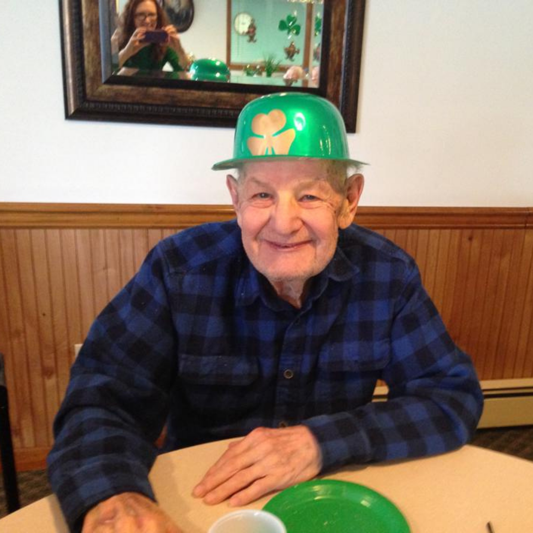 St. Patrick's Day celebration, fun time, Getz Personal Care Home, activities