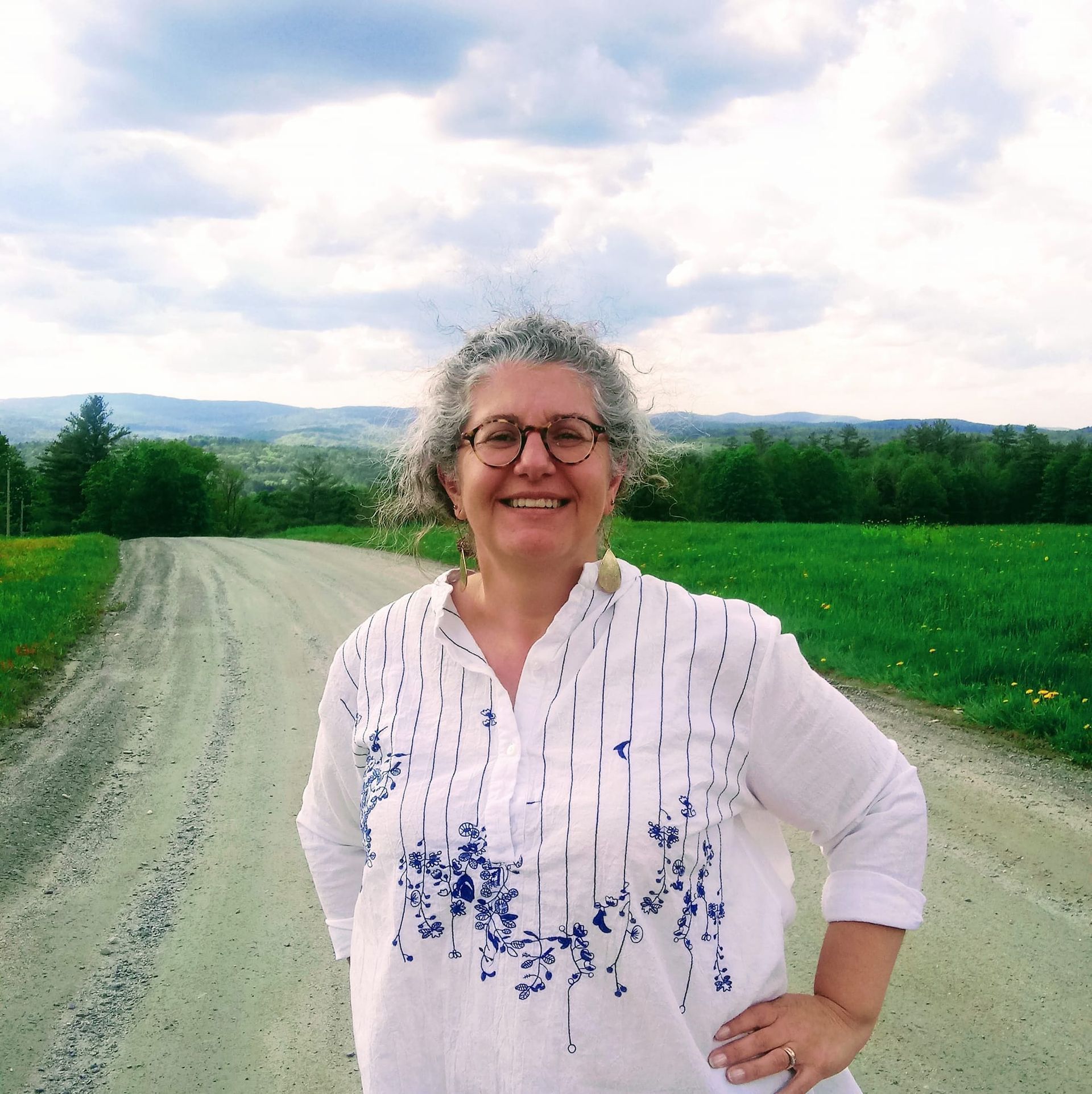 The camp director, Rosa Sousa.