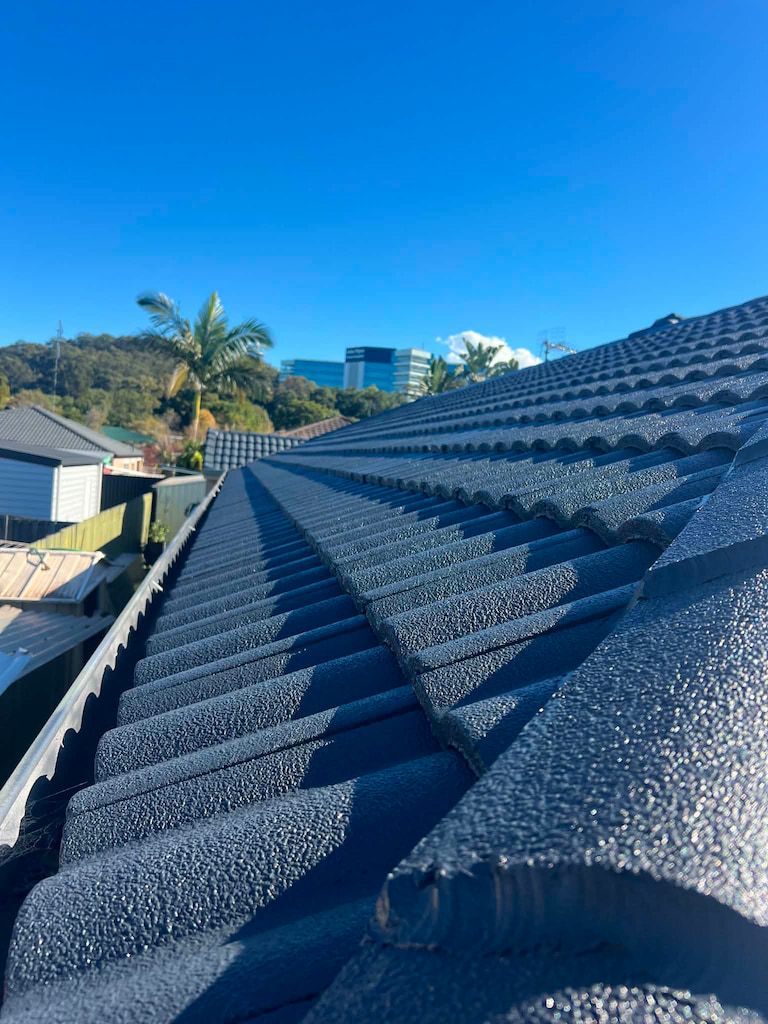 A painted roof in Mudgeeraba