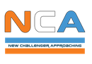 NCA logo with orange 