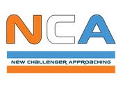 NCA logo with orange 