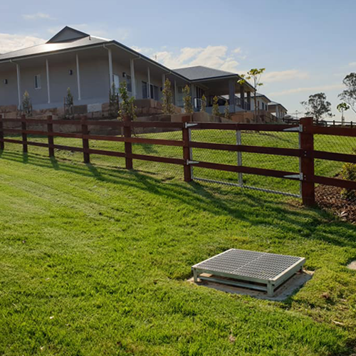Fencing — Mt Riverview, NSW ¬¬— Eternal Landscapes