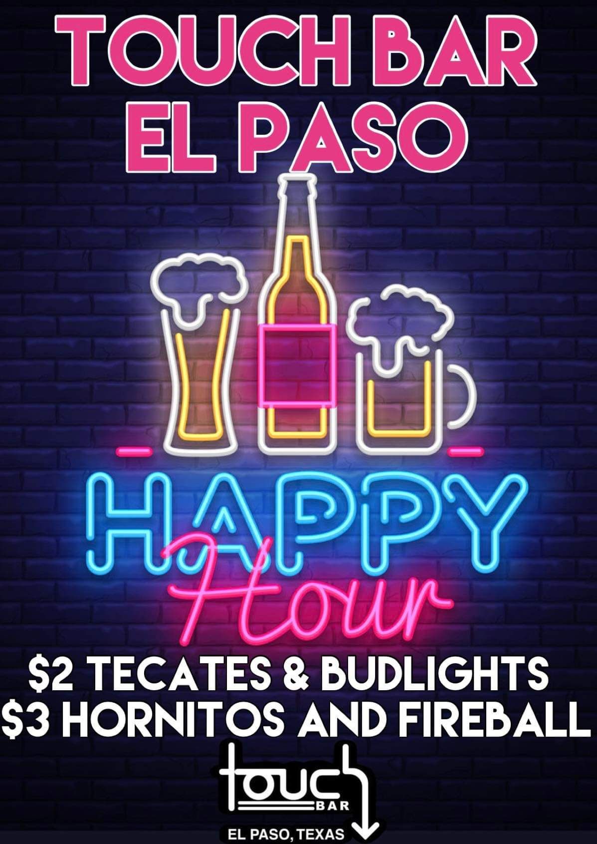 Touch Bar El Paso at Michael Metcalf blog