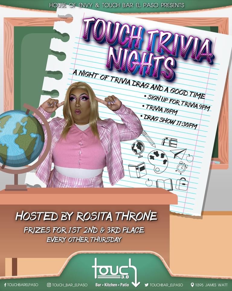 Drag Events, Private Party Space El Paso, TX Touch Bar El Paso