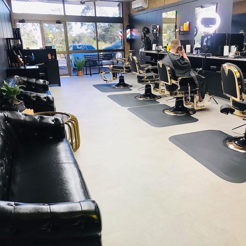 The Interior of a Barber Shop — Nyon Shopfitters in Morisset, NSW