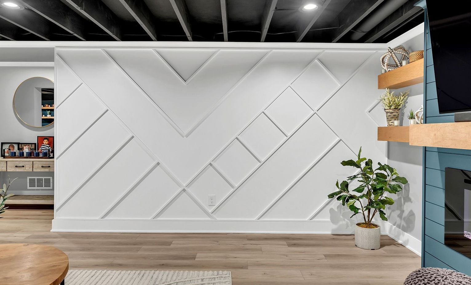 Basement Accent Wall Ideas: Elevate Your Underground Space, image size:1532x928