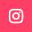 Instagram logo on a pink square background