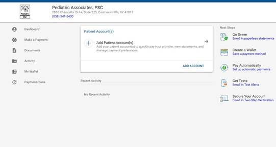 Windows security dashboard showing antivirus status and quick action links in a white interface.
