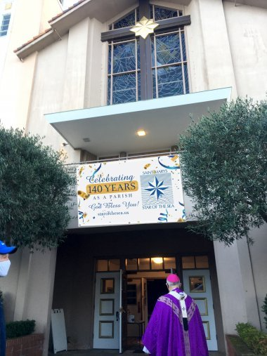 140th Anniversary with Archbishop Cordileone
