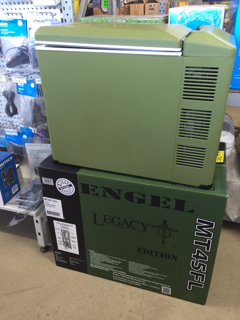 Green Engel Legacy MT45F Portable Cooler — PowerMaster Batteries Moree in St, Moree, NSW