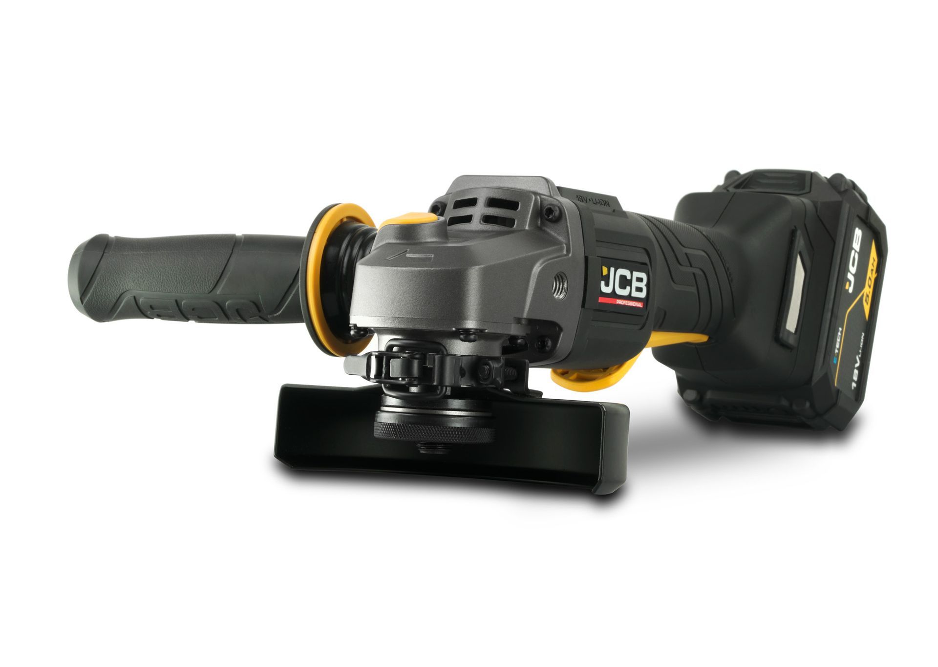 Cordless Angle Grinder With Black and Orange Handle on a White Background — PowerMaster Batteries Moree in St, Moree, NSW