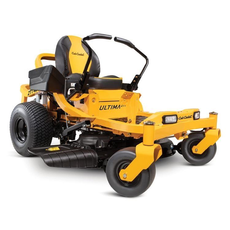 Yellow Zero-turn Riding Lawn Mower With Black Seat and Deck — PowerMaster Batteries Moree in St, Moree, NSW