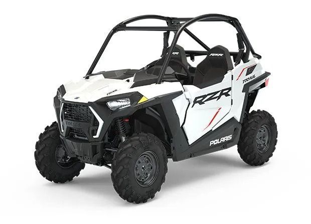 White and Black Off-road Side-by-side Utility Vehicle on a White Background — PowerMaster Batteries Moree in Narrabri, NSW