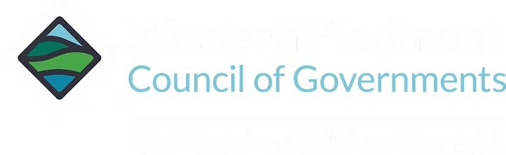 Council of Governments logo with blue and green geometric icon on white background