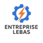 Logo entreprise lebas portails motorisation