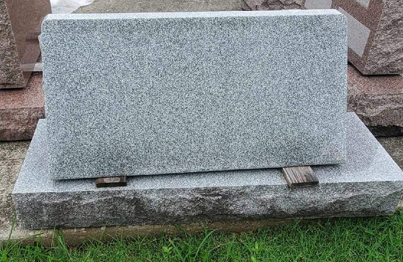 Sloan Funeral Home IL Gray Monument