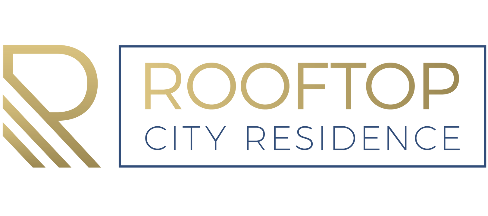 Gold logo of