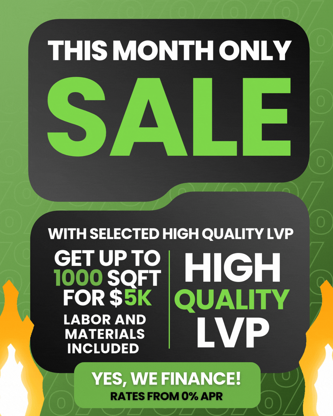 monthly sale