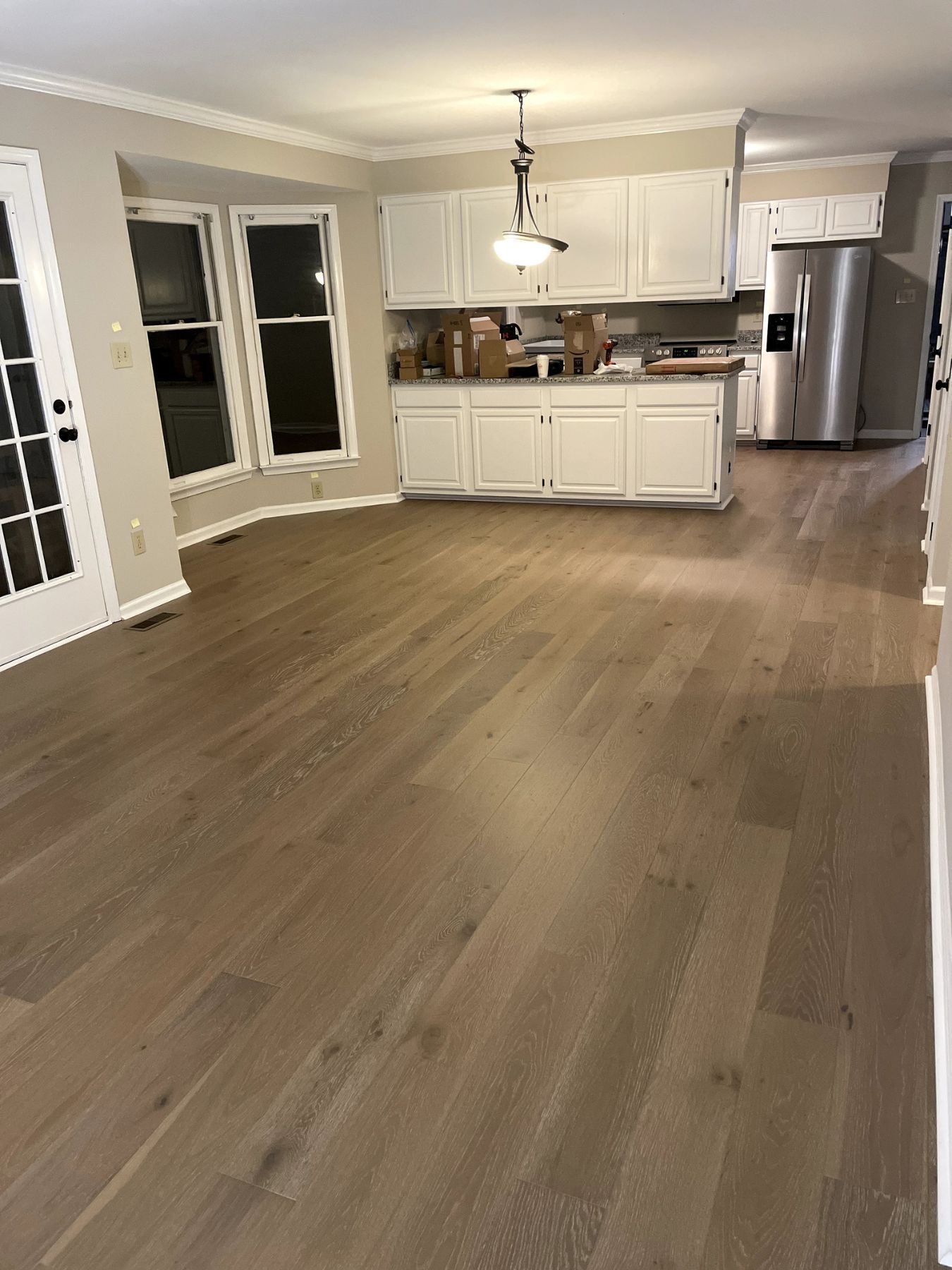 After flooring services 