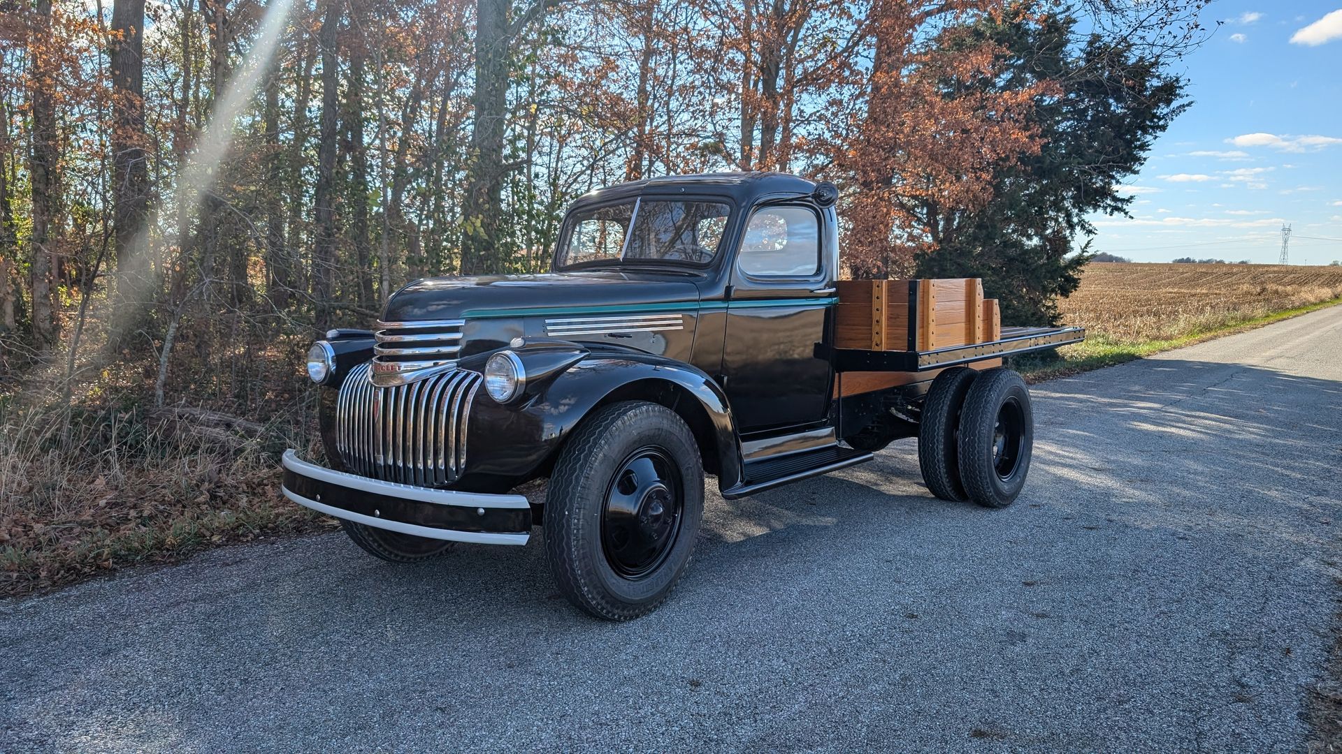 Photo of Don Force's 1946 Chevrolet truck