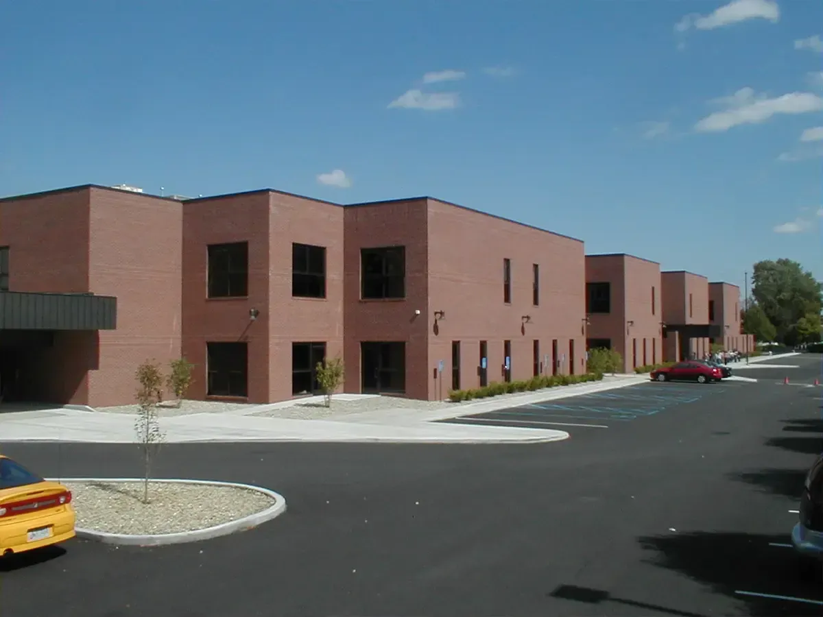 A photo of the school at St. Peter's Church in Columbus, IN
