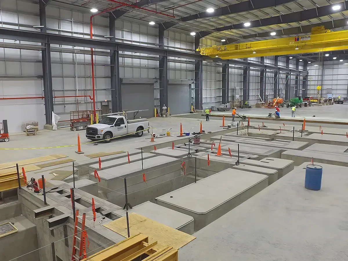 A photo of foundations at Toyota
