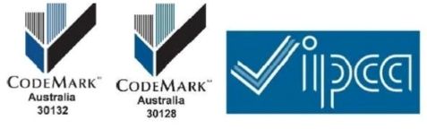 CodeMark Australia and JIPC logos in black, white, and blue