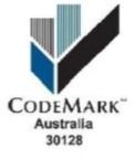 CodeMark Australia logo with blue and black geometric mark and “30128” text