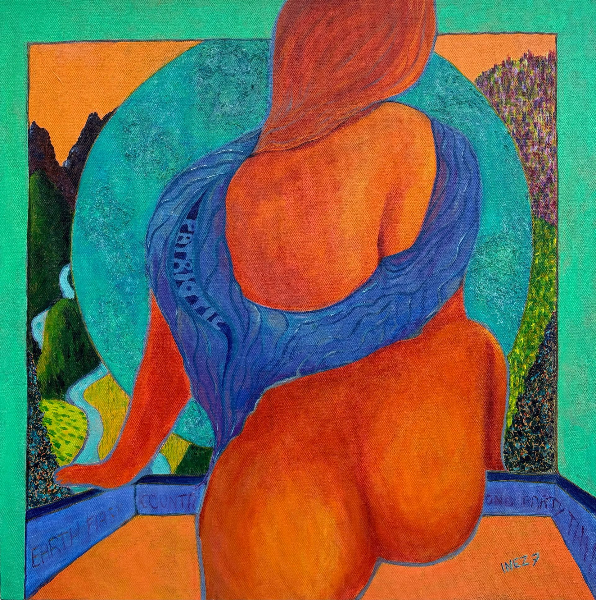 original abstract art by Inez7