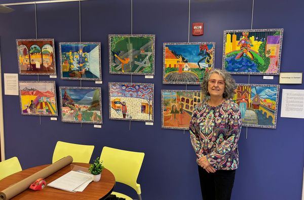 Inez Sieben Exhibit, wall art, modern paintings, abstract art