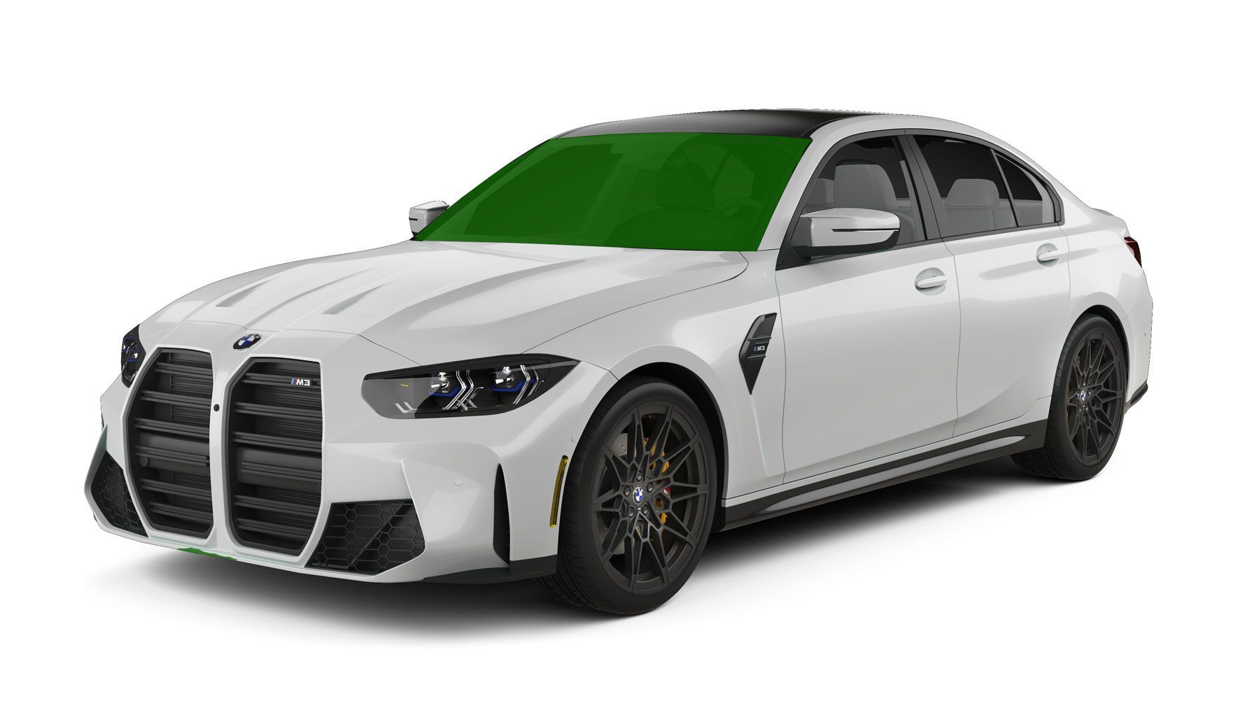full-windshield-carbon-tint-white-4-door-tesla