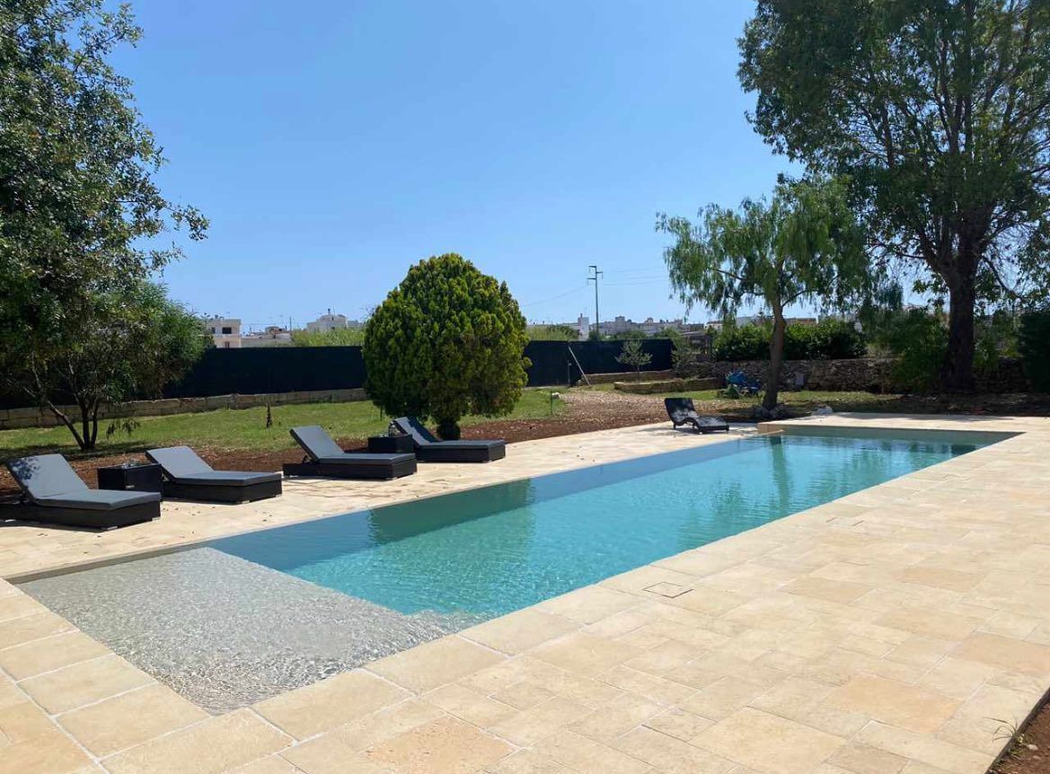 piscina infinity con telo alkorplan touch sublime pool design group