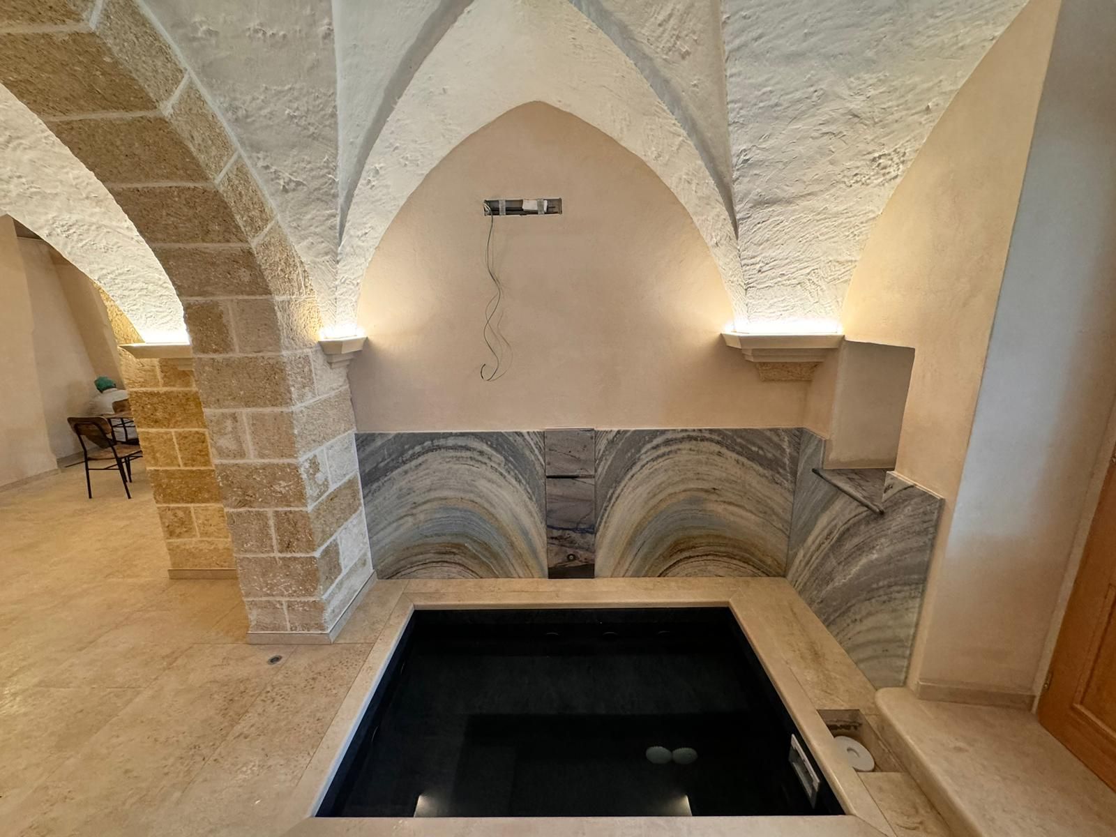 piscina interrata con skimmer indoor pool design group