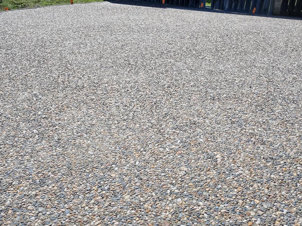 Exposed Aggregate in Toowoomba SRS Concreting