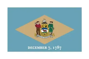 10' x 15' Delaware Flag