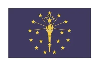 10' x 15' Indiana Flag