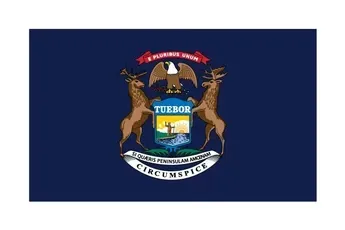10' x 15' Michigan Flag