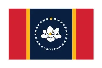 10' x 15' Mississippi Flag